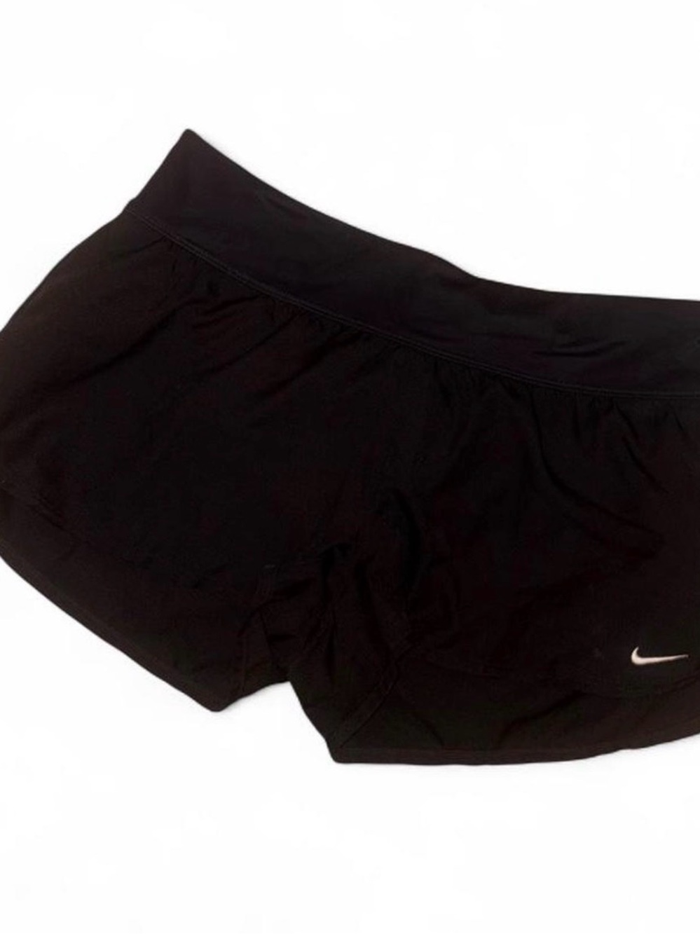Nike Black Running Shorts with Built-In Shorts | Women’s Large